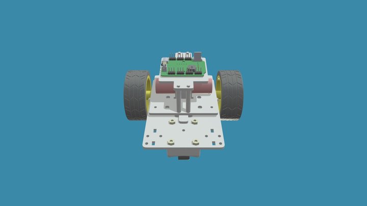Montagem Robô Básico 3D Model