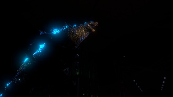 Godzilla 3D Model