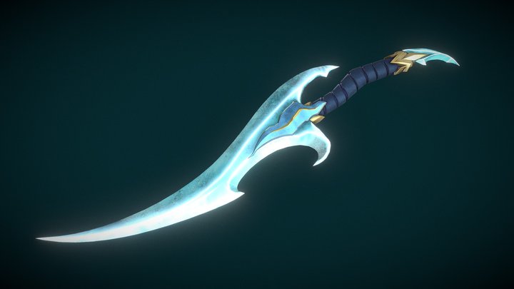 Baruka's Dagger - Solo Leveling 3D Model