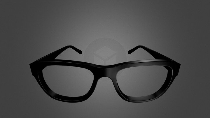 Mens Glasses 3D Model
