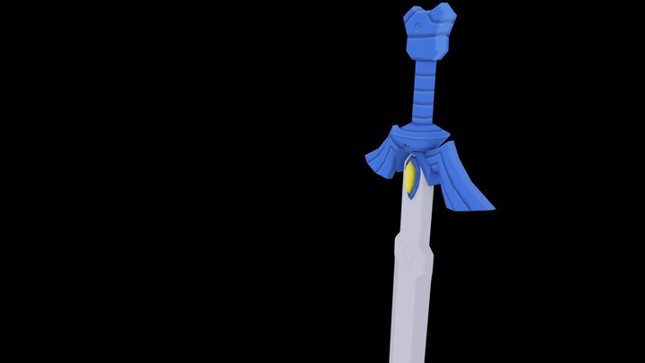 Master Sword (WIP) 3D Model