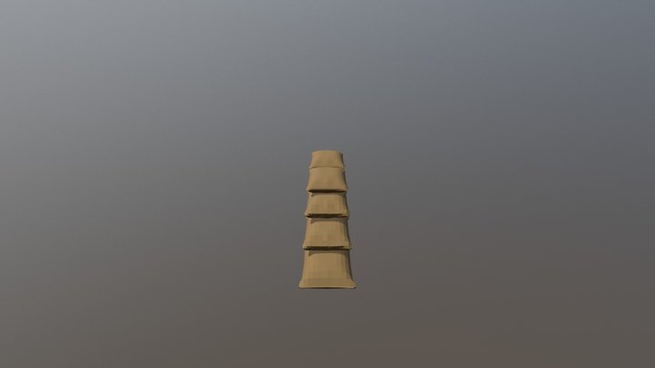 Sandbag 3D Model