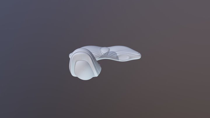 Dash Seat Marmor 3D Model
