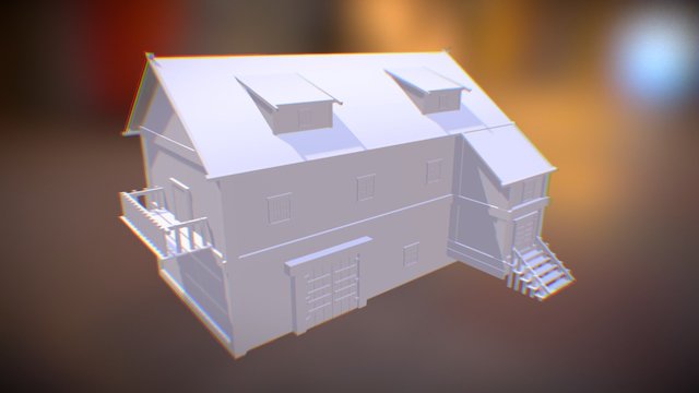 Ætterni -A game from Æsir Project- Mansion 3D Model