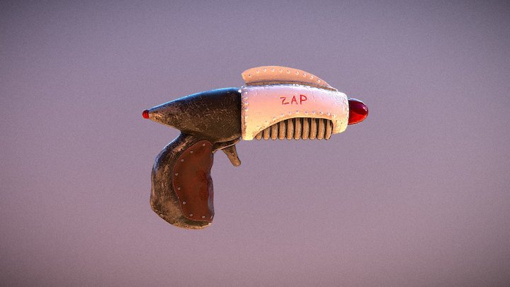 Ray gun 3D Model