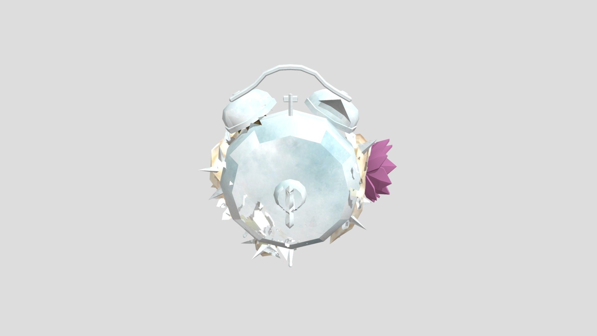 Overgrown Clock - Download Free 3D model by Glitching Light (@noy89119 ...