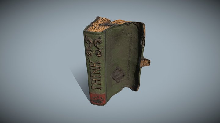 Book Shelf 3D Model