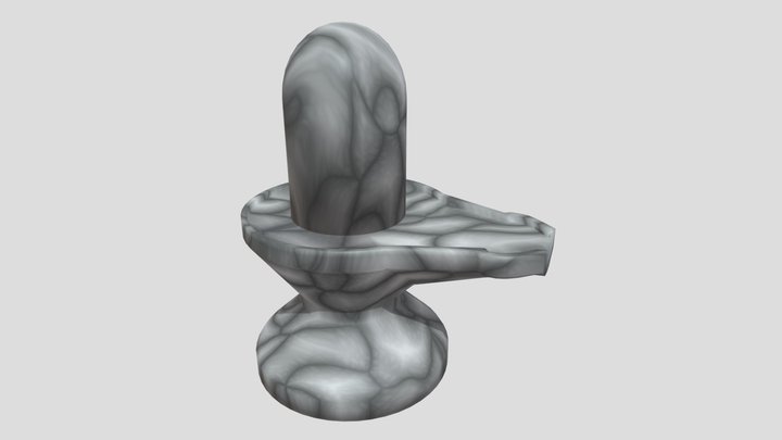Shivalingam marble 3D Model