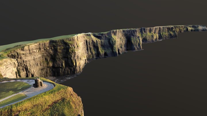 Cliffs Of Moher 3D Model