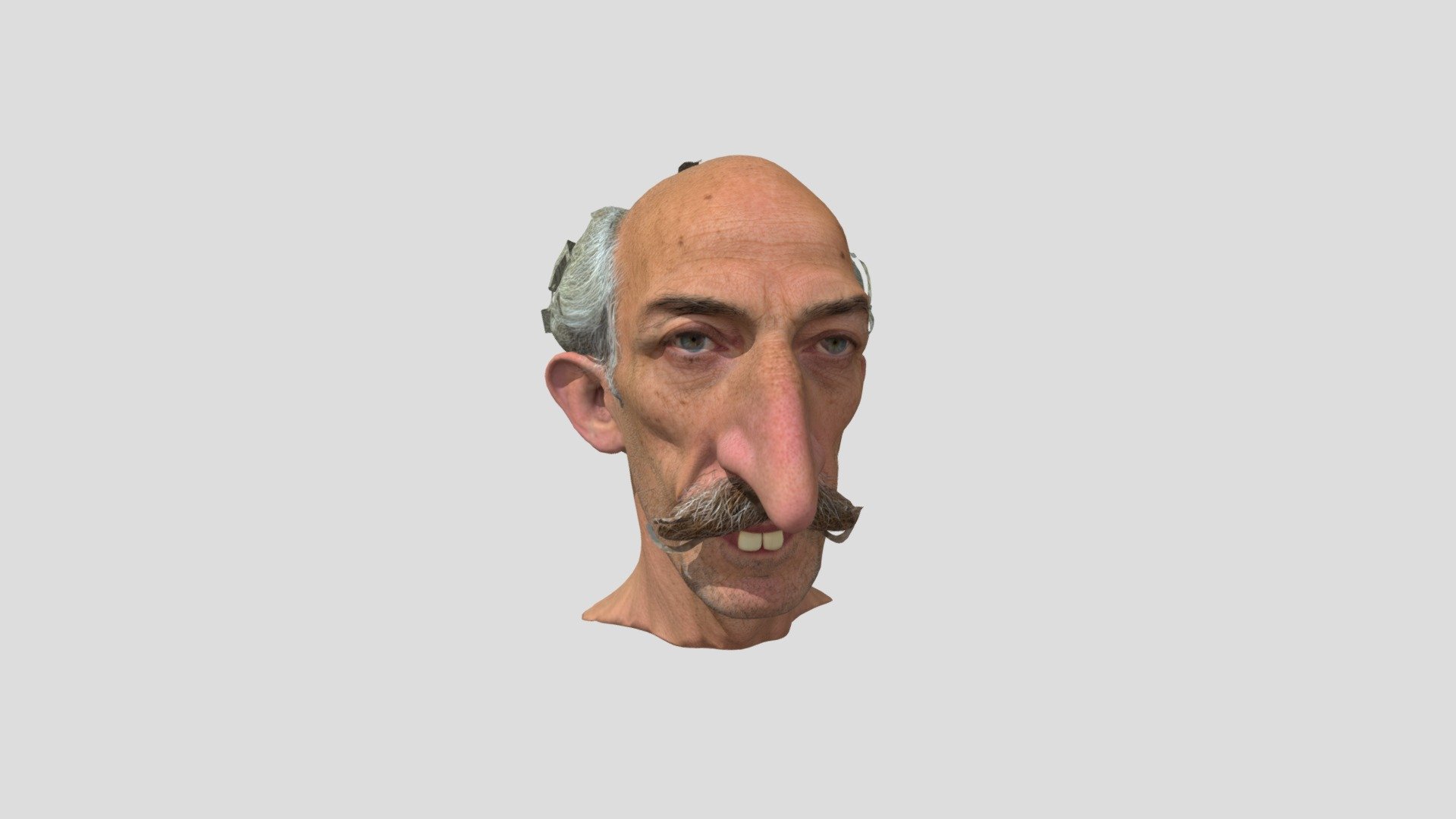 Old Man 3d model free - Download Free 3D model by iRahulRajput ...