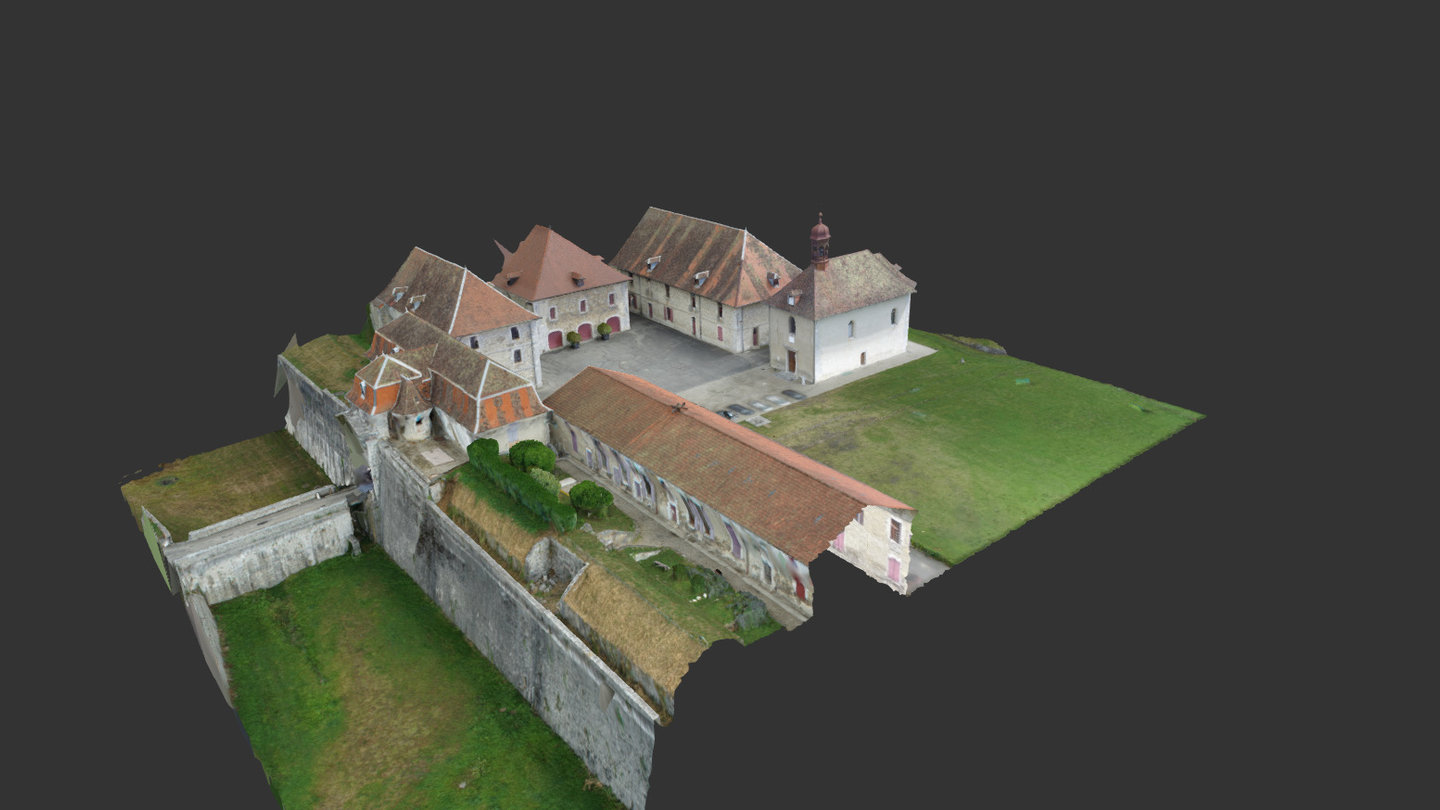 Fort Barraux 3D
