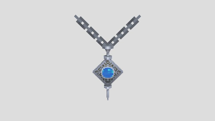 Hat bloodpact blue 3D Model