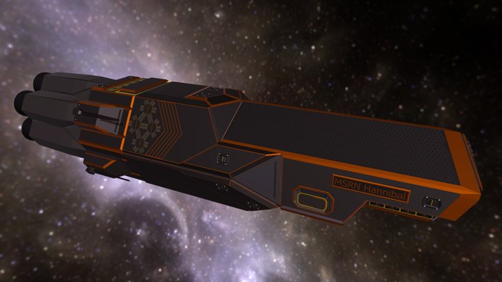Centurion-class (Blue Way) 3D Model