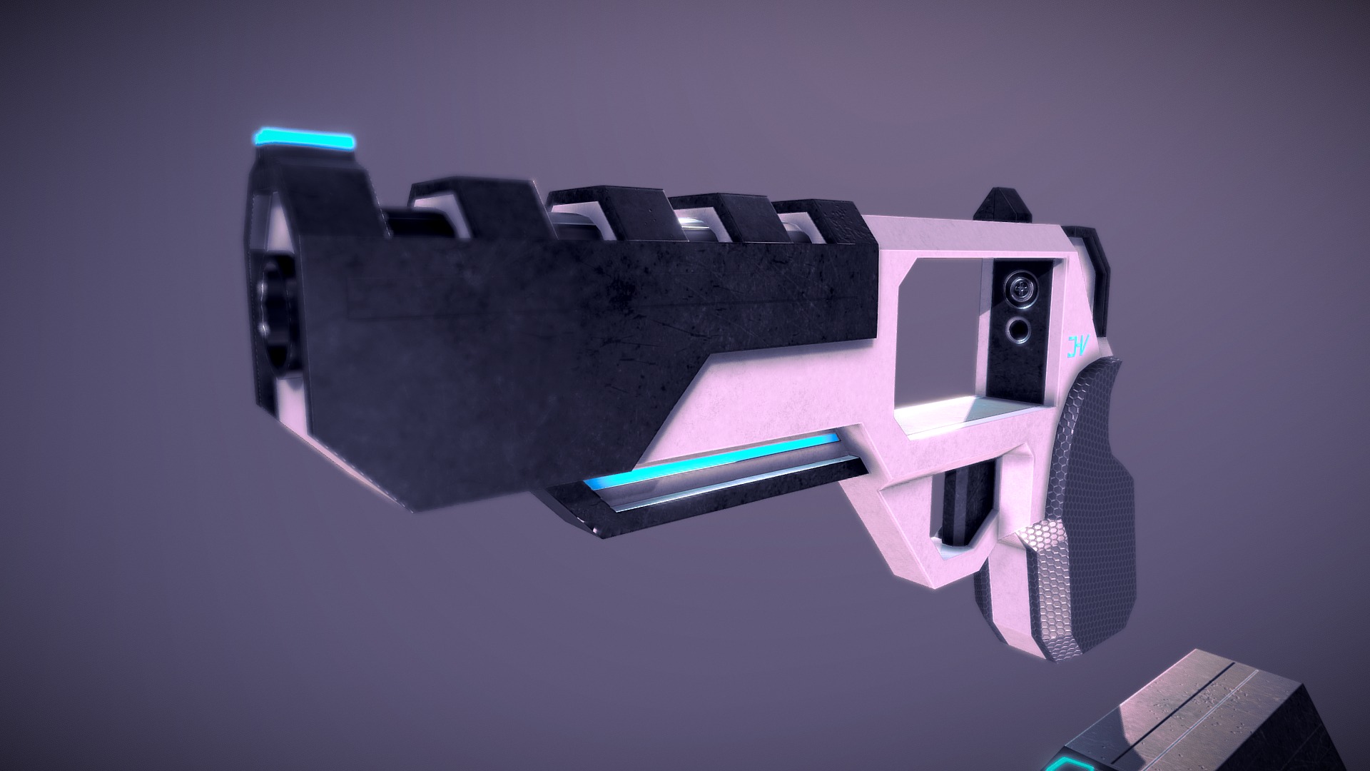 High-Caliber Futuristic Revolver - WIP - 3D model by RoyalGh0sts ...