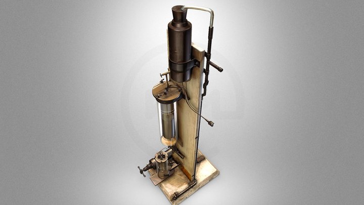 Cascade apparatus for liquefying gases – Gratis 3D-model STL