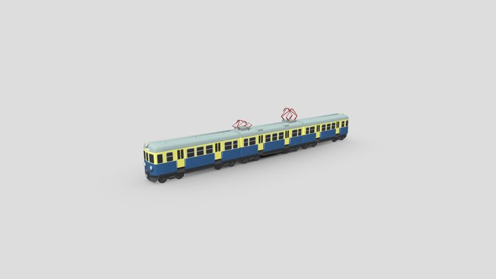 PKP EN57 (Pafawag 5B/6B) 3D Model