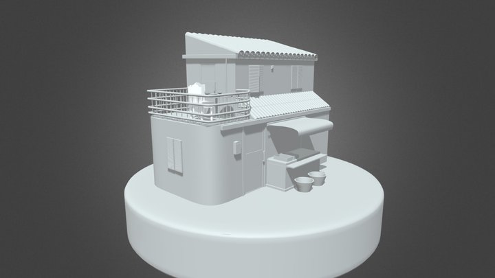 Small House 3D Model