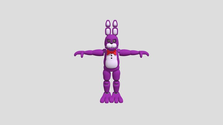 coolioart-unwithered-bonnie 3D Model