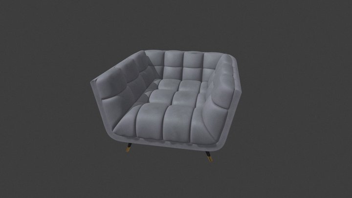 Fancy Sofa 3D Model