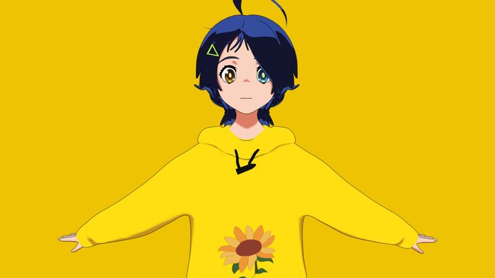 Ai Ohto 3D Model