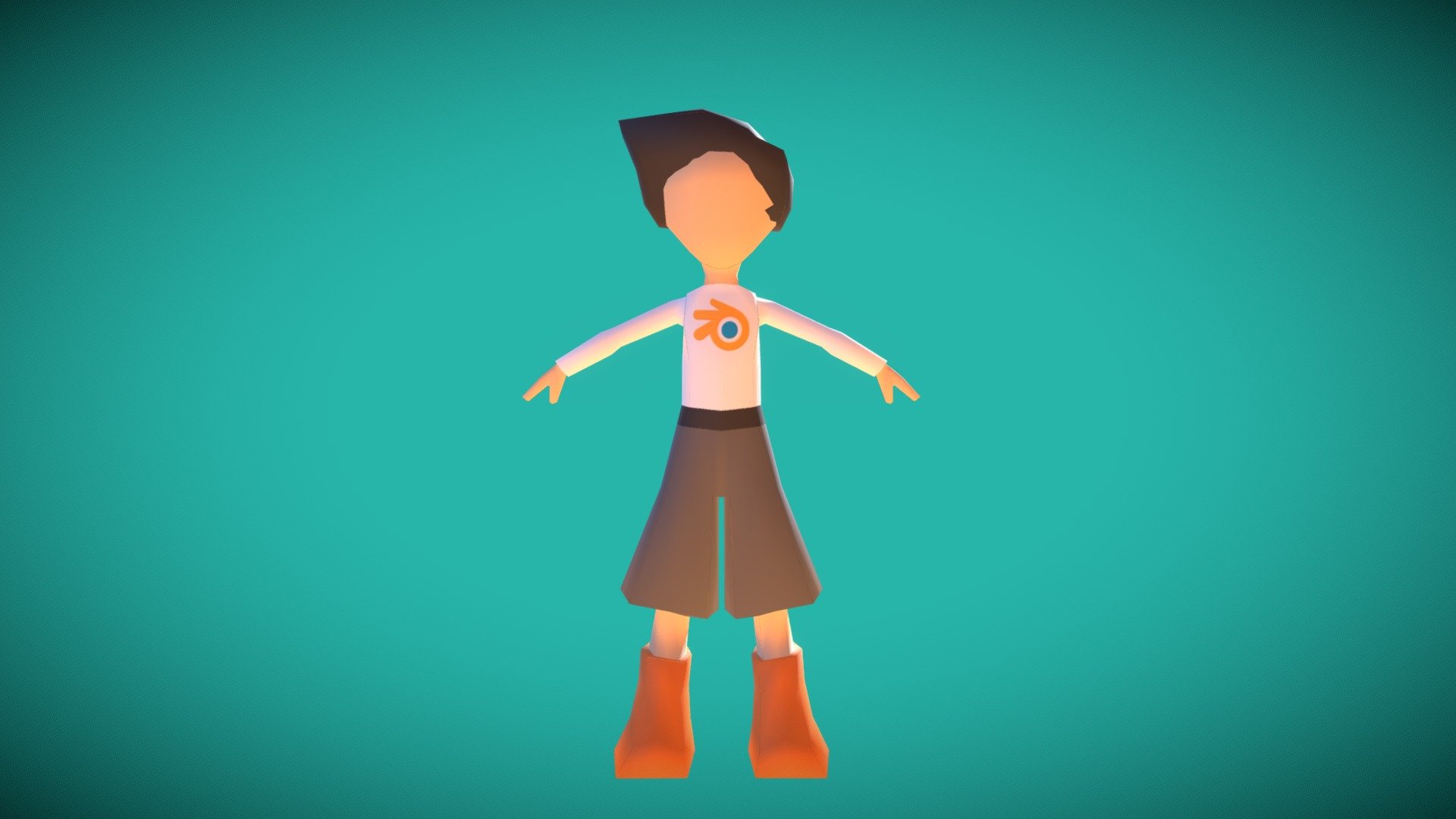 Low Poly Character!