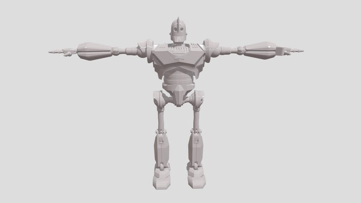 Iron Giant 3D Model