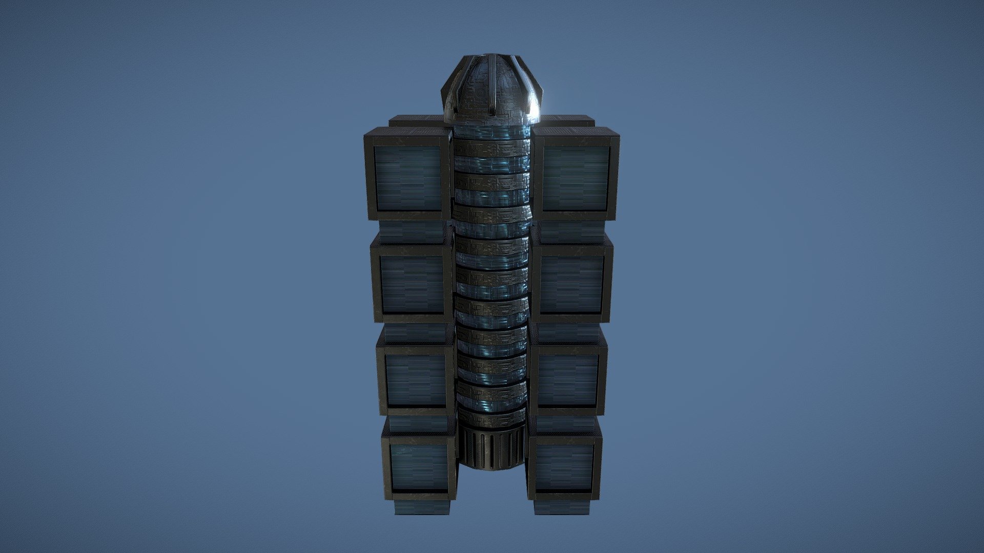 Sci-fi Building 5
