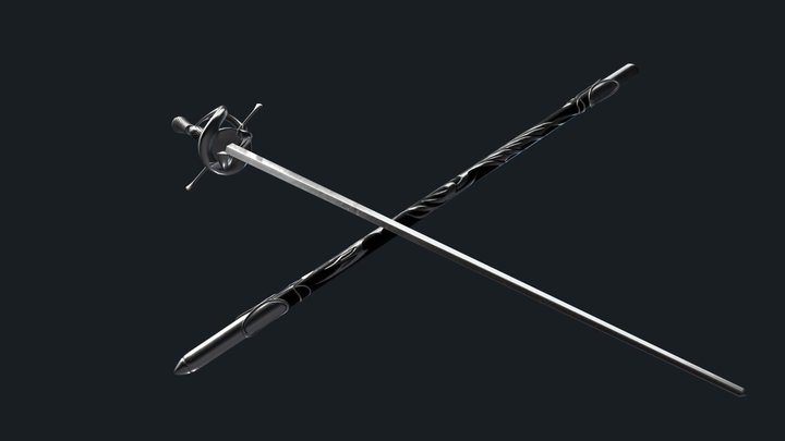 Vesper sword 3D Model
