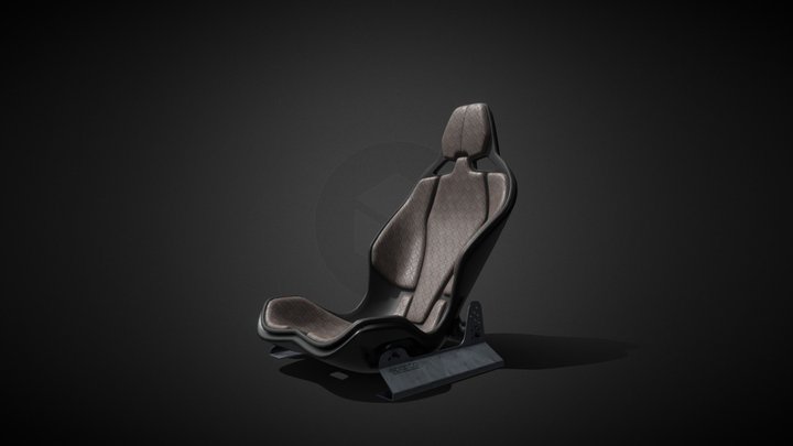 Sport Car seat 3D Model