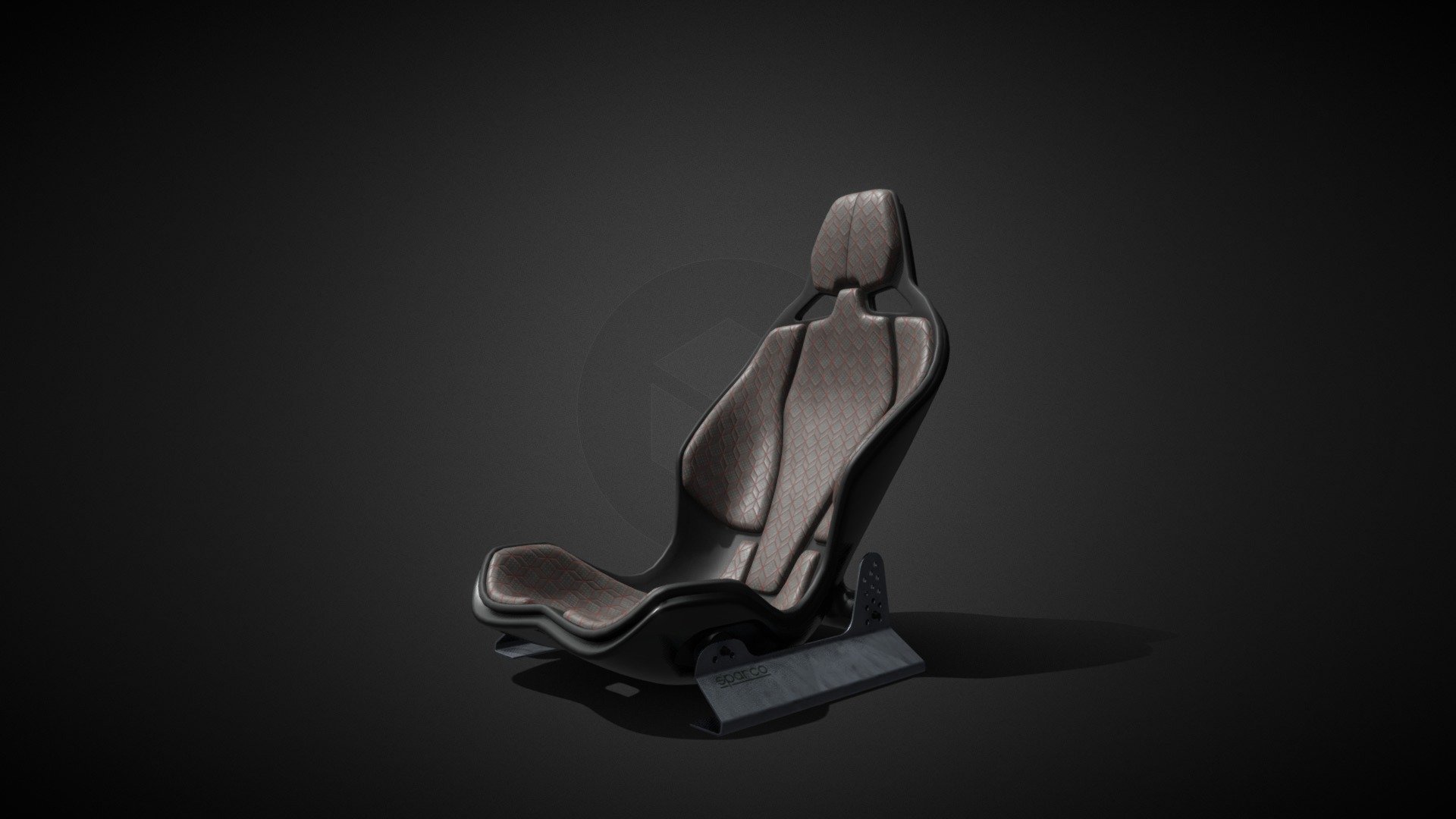 Sport Car seat Buy Royalty Free 3D model by BumpkinCZ [01be495