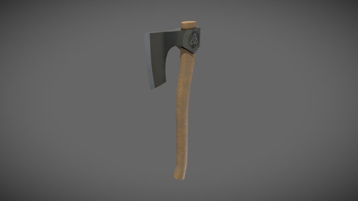 Viking Axe 3D Model