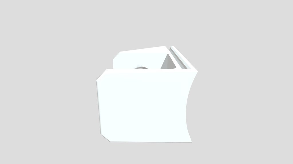 A sub-desk level drink holder