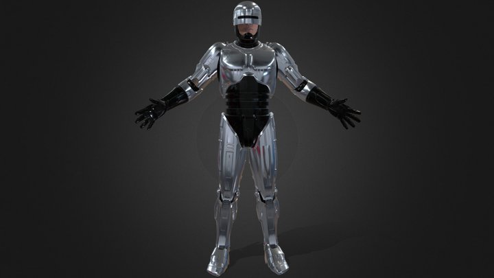 Robocop - Rigged 3D Model