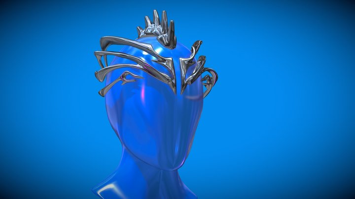 Metal Crown 3D Model