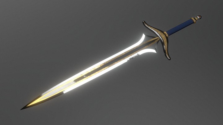 Holy sword 3D Model