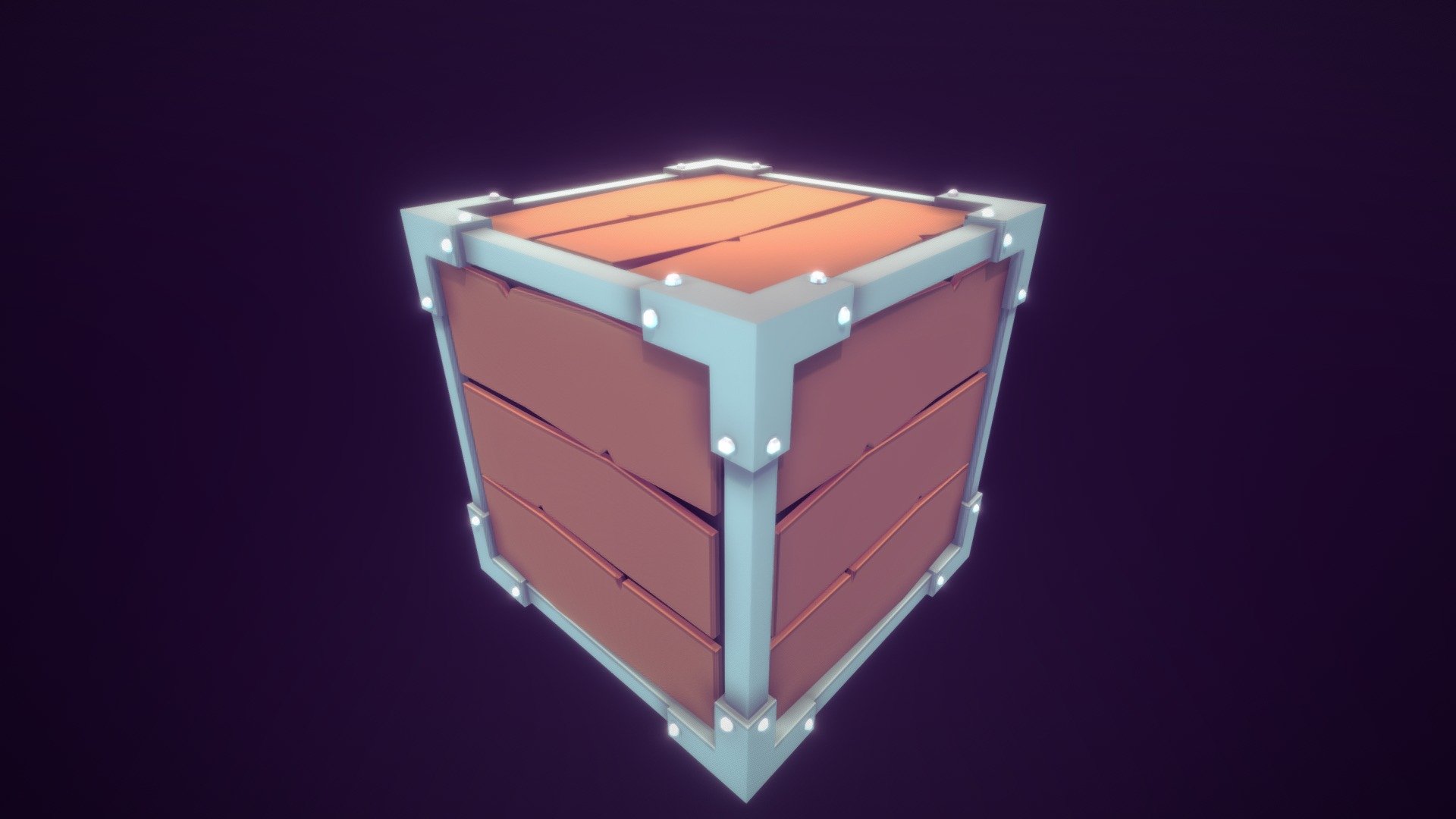 Cubo Low Poly Ejercicio - 3D model by Art_Dark [01c4ea0] - Sketchfab