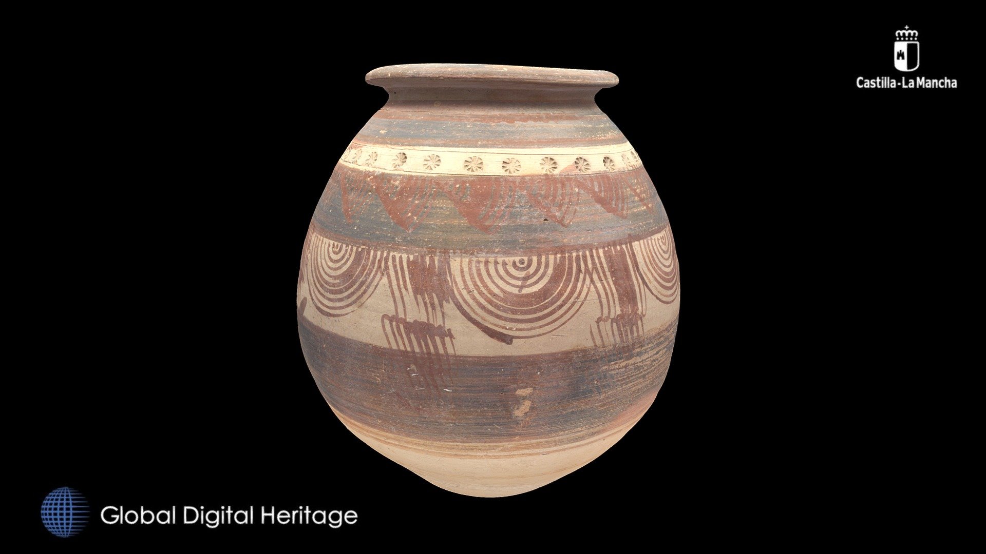 Iberian Ceramic, Castilla-La Mancha, Spain