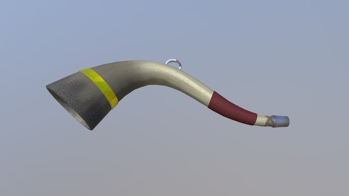 [Fan Art] Orbus VR Warrior Horn 3D Model