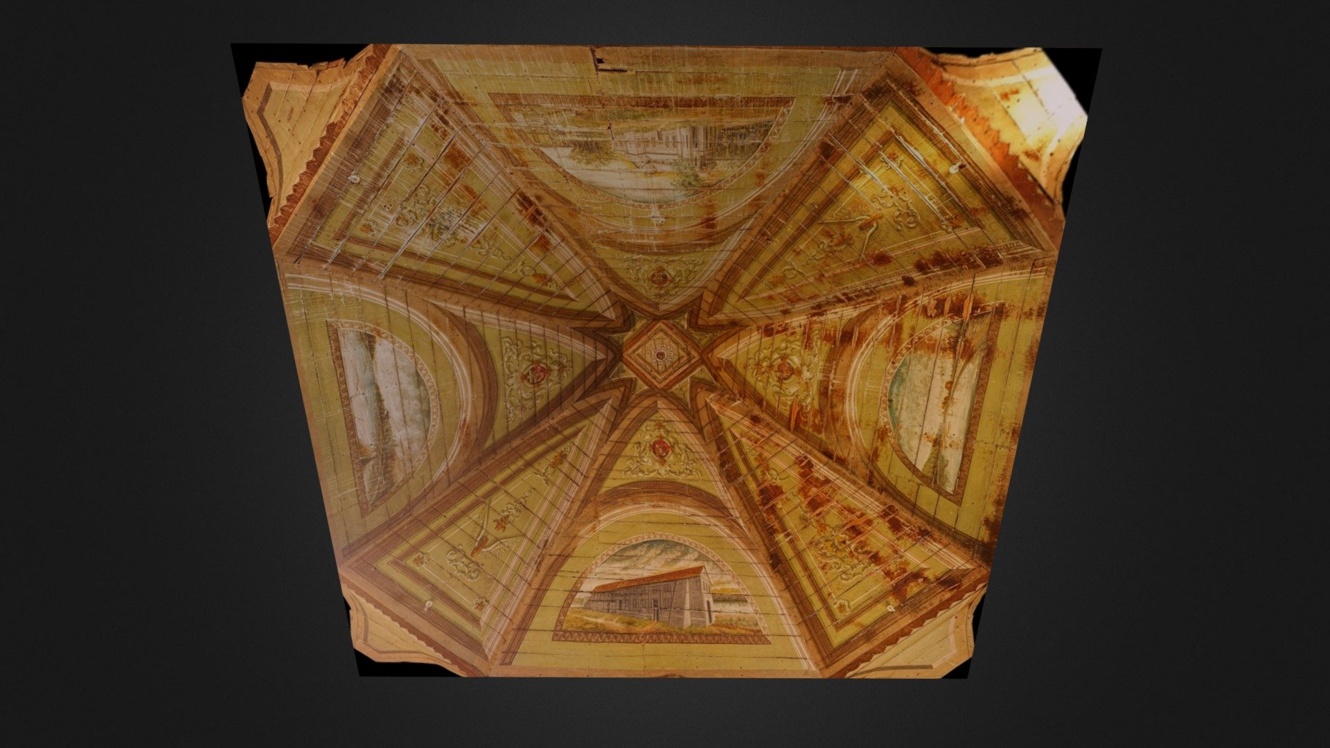 Dauis Convento Ceiling Paintings