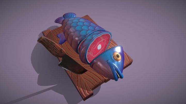 Fishy Slice 2# 3D Model