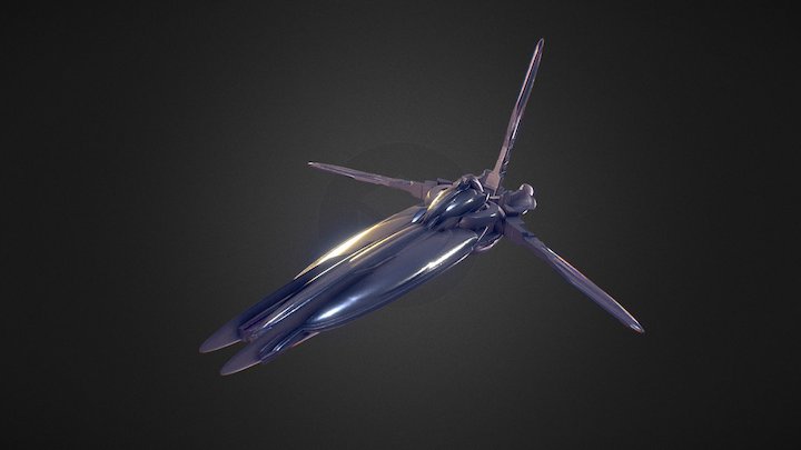 Ship2 3D Model