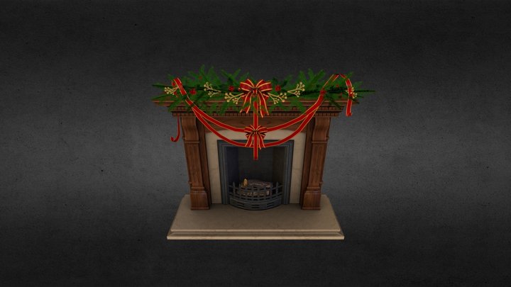 Fireplace 3D Model