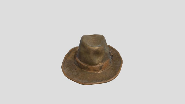 post-apocalyptic hat 3D Model