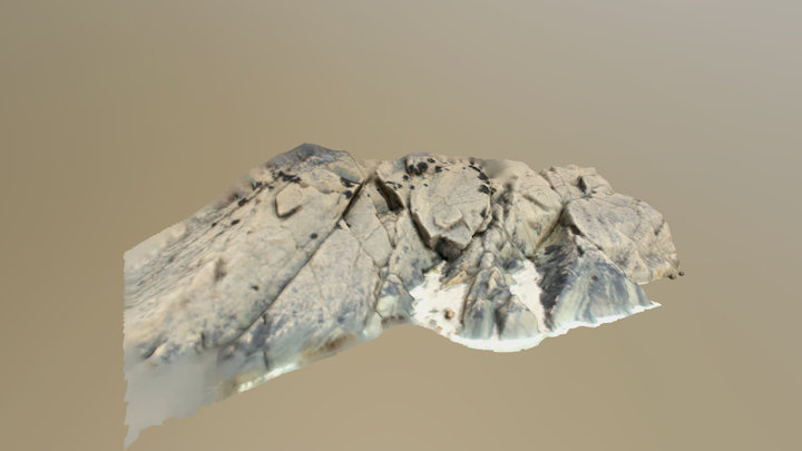 Curhownagh Rock - 1 3D Model