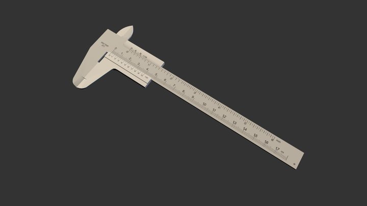 caliper 3D Model
