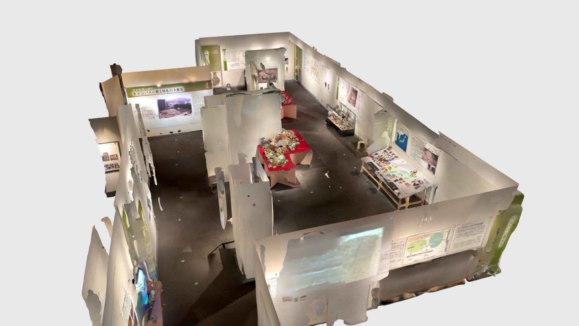 「キャンパスに眠る弥生の大集落」展