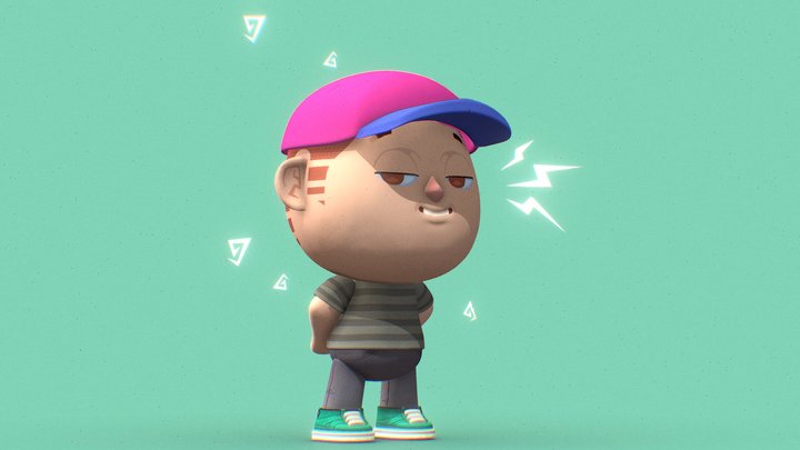 Tip it "O" 3D Model
