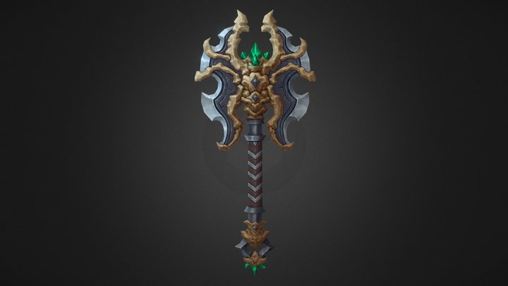 Boneaxe 3D Model