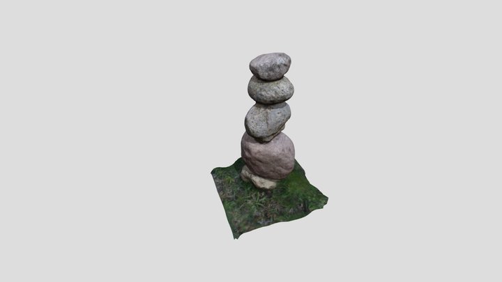 Pile of stones 3D Model