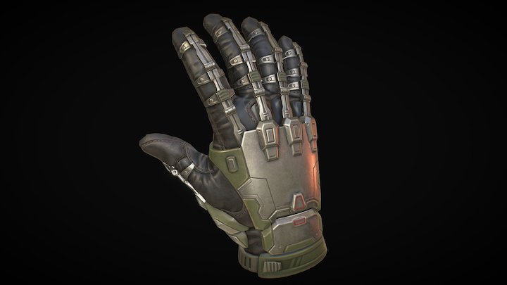sci fi arm 3D Model